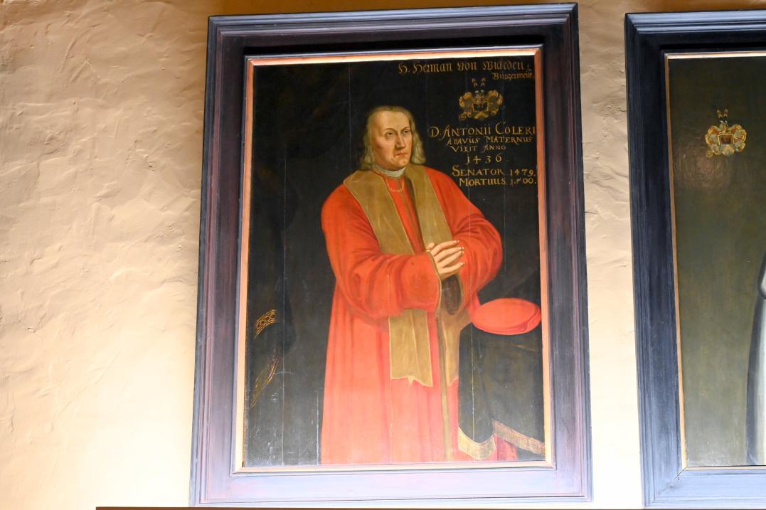 Hermann von Wickede (1436-1501), Lübeck, St. Annen-Museum, Obergeschoß, Saal 1, Undatiert, Bild 1/2