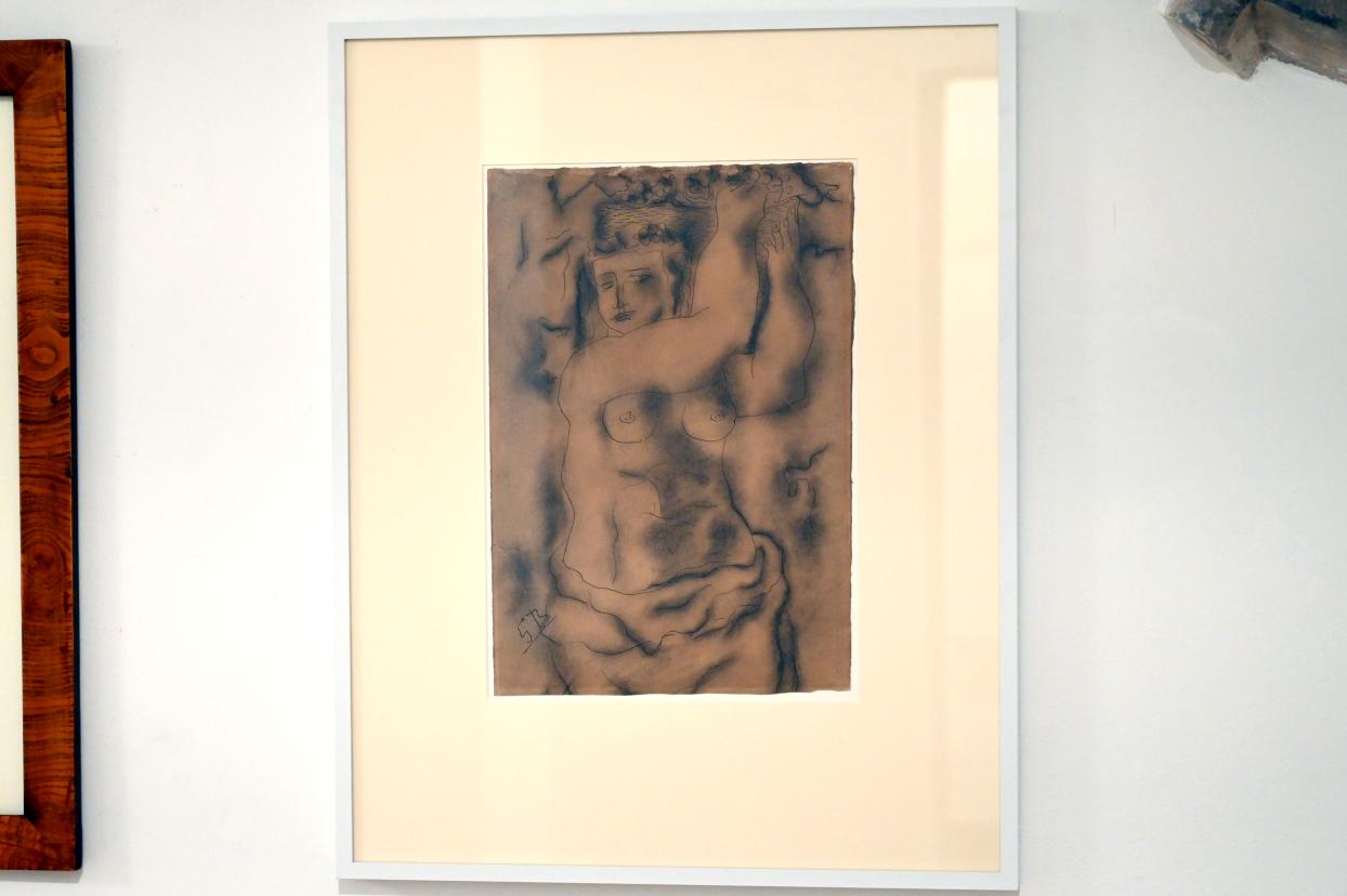 Georges Braque (1906–1956), Femme nue, Ulm, Museum Ulm, Saal 4, 1922–1923, Bild 1/2