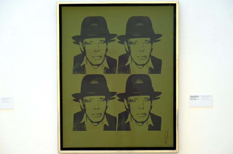 Andy Warhol (1956–1986), Joseph Beuys, Ulm, Museum Ulm, Saal 7a, 1980