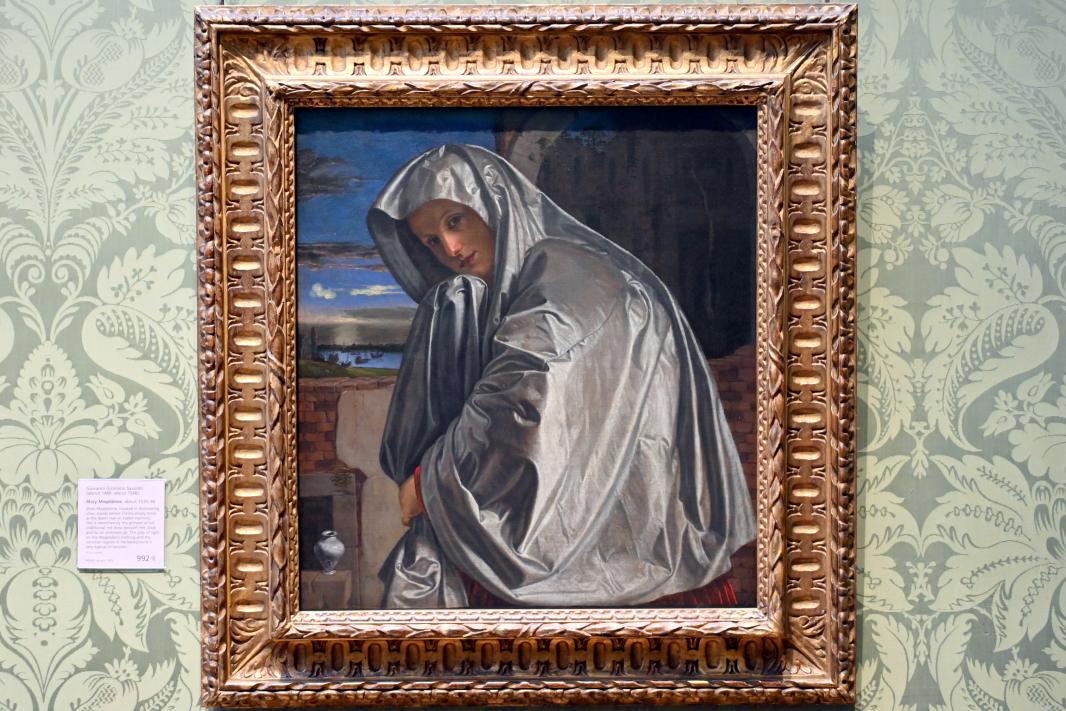 Giovanni Girolamo Savoldo (Girolamo da Brescia) (1516–1537), Maria Magdalena, London, National Gallery, Saal 9, um 1535–1540