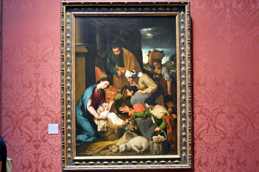 Anbetung der Hirten, London, National Gallery, Saal 30, um 1630–1640, Bild 1/2