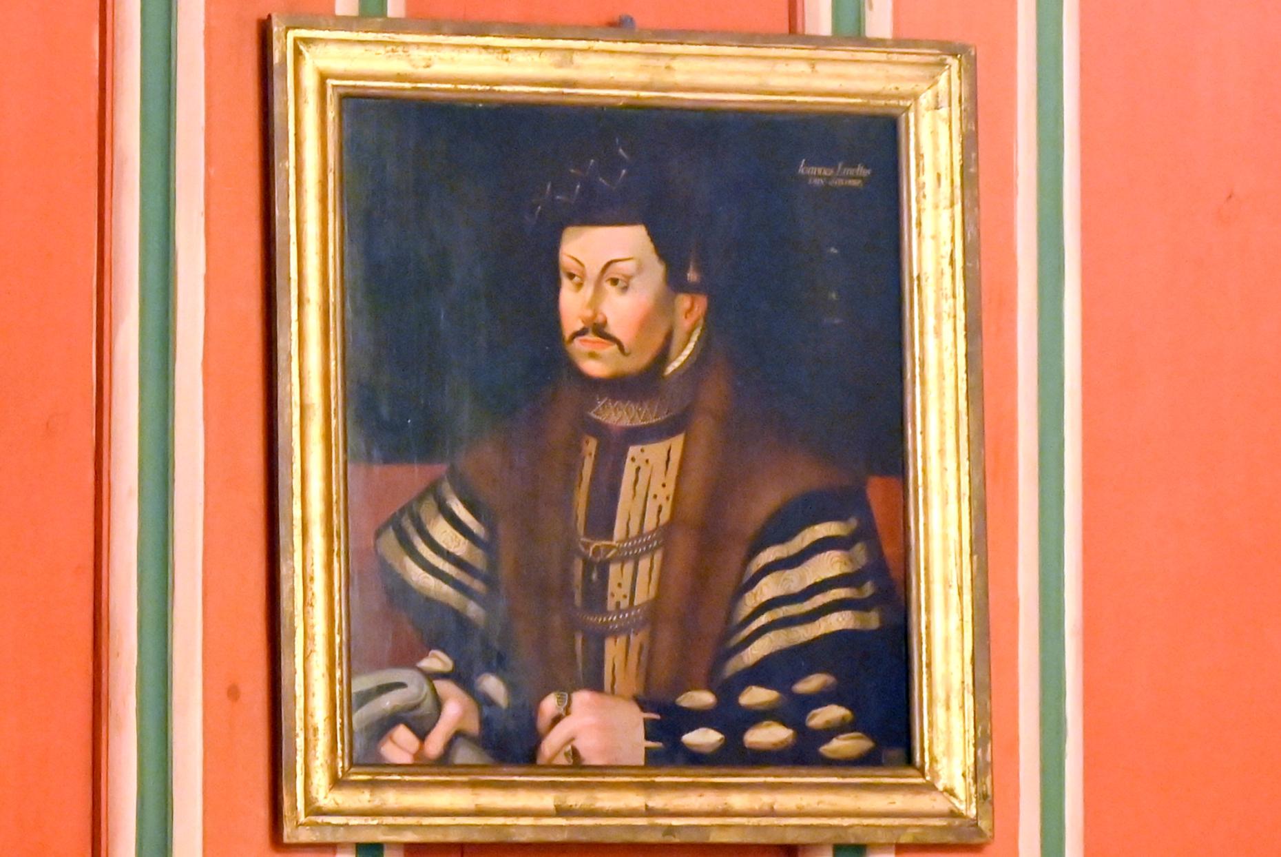 Bildnis Herzog Johann Ernst von Sachsen-Coburg (1521-1553), Coburg, Kunstsammlungen der Veste Coburg, Gästezimmer, um 1600