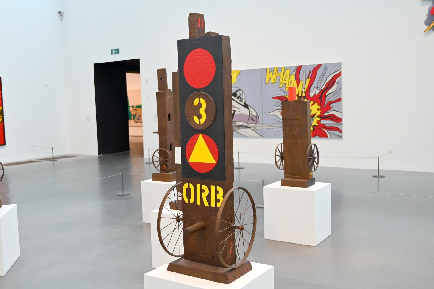 Robert Indiana (Robert Clark) (1960–1966), Orb 1960-2, London, Tate Gallery of Modern Art (Tate Modern), Media Networks 12, 1960