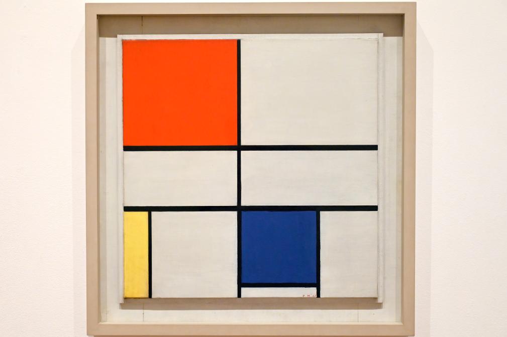Piet Mondrian (1908–1942), Komposition C (Nr. III) in Rot, Gelb und Blau, London, Tate Gallery of Modern Art (Tate Modern), Artist and Society 2, 1935