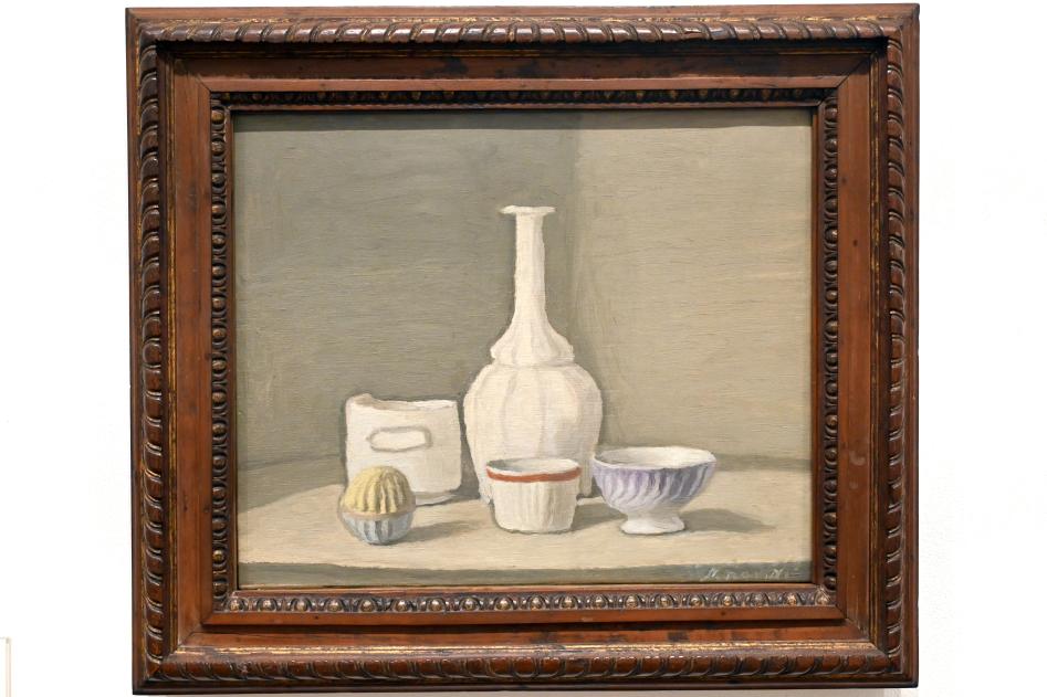 Giorgio Morandi (1935–1959), Stillleben, London, Tate Gallery of Modern Art (Tate Modern), In the Studio 2, 1946