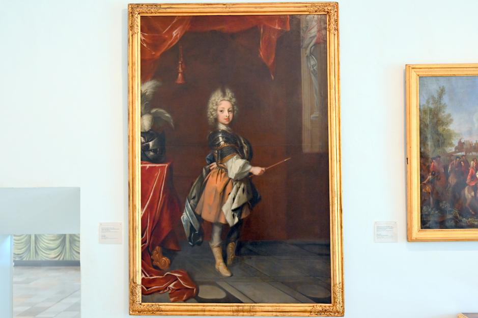 David von Krafft (1700–1708), Prinz Karl Friedrich von Schleswig-Holstein-Gottorf (1700-1739), als Kind, Schleswig, Landesmuseum für Kunst und Kulturgeschichte, Saal 28, um 1708