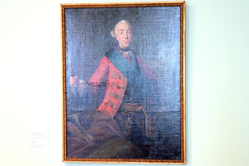 Portrait Zar Peter III. von Russland (1728-1762), Schleswig, Landesmuseum für Kunst und Kulturgeschichte, Saal 32, um 1750