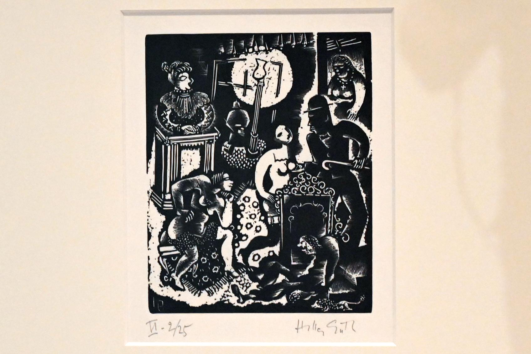Hella Guth (1933), Tango Ballade (Zuhälterballade), Kiel, Kunsthalle, ÜberLeben 3, 1933