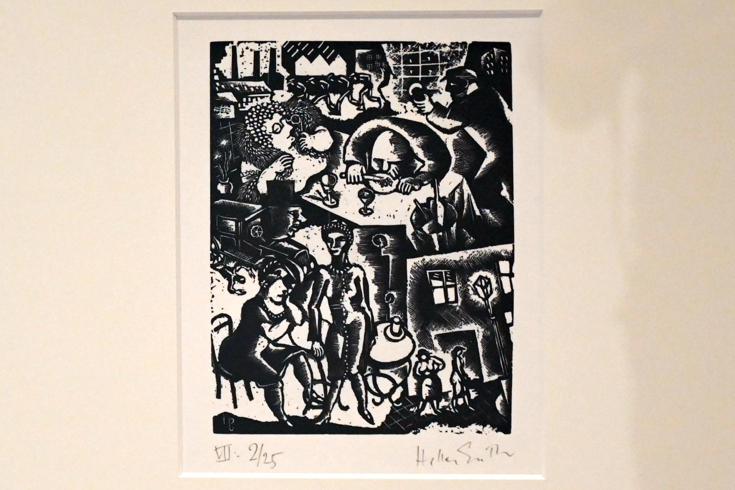 Hella Guth (1933), Nur wer im Wohlstand lebt... (Ballade vom angenehmen Leben), Kiel, Kunsthalle, ÜberLeben 3, 1933