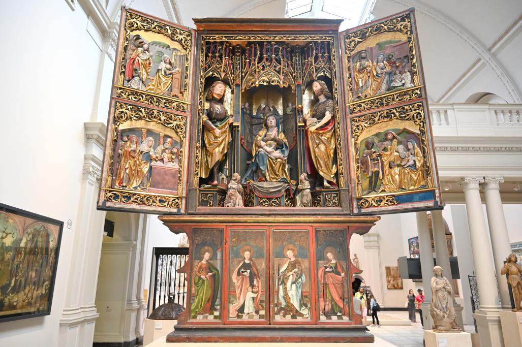Ruprecht Potsch (1505–1509), Brixner Altar, Klausen, Pfarrkirche St. Andreas, jetzt London, Victoria and Albert Museum, 0. Etage, Mittelalter und Renaissance, um 1500–1510