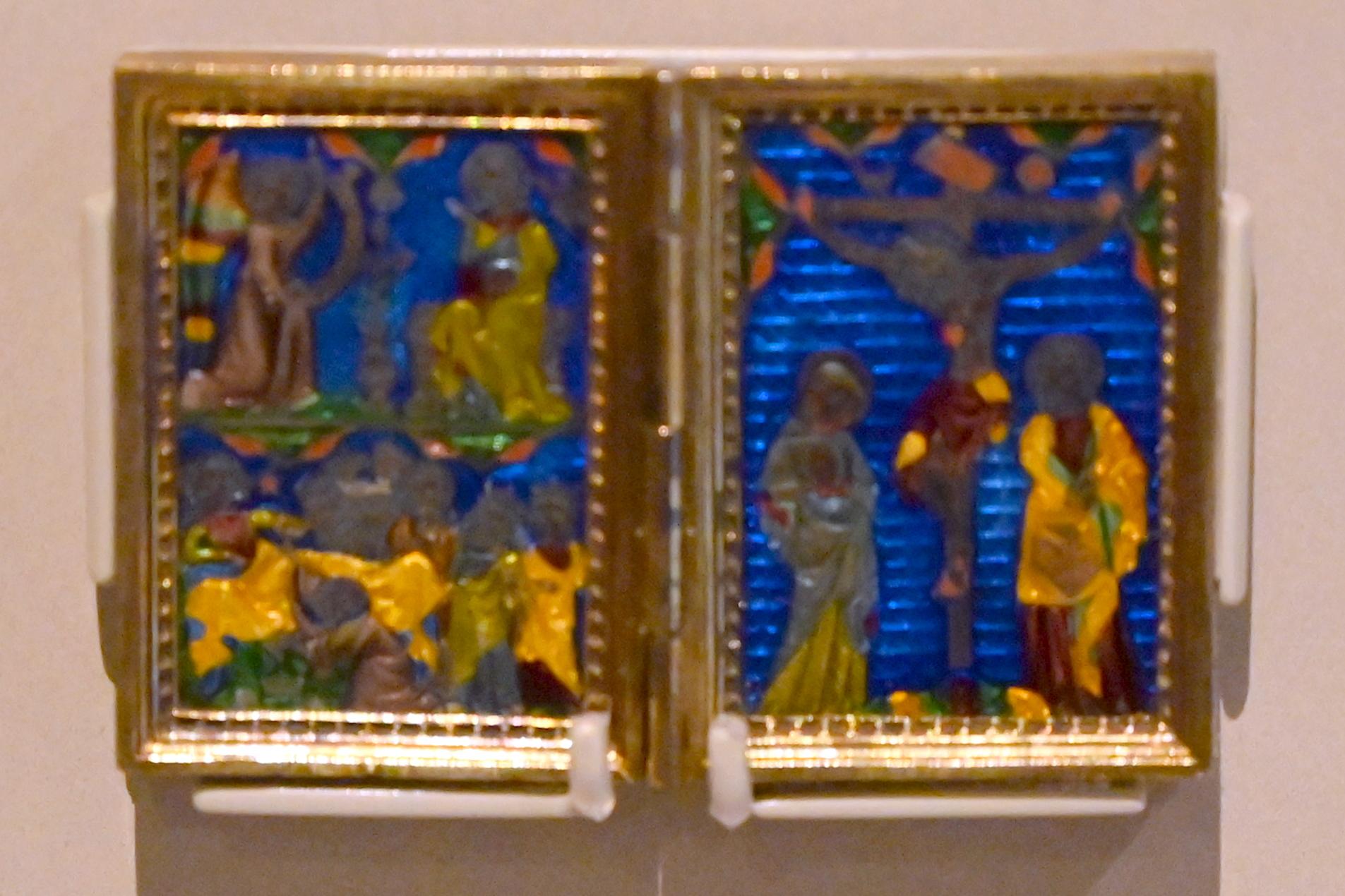 Diptychon, London, Victoria and Albert Museum, -1. Etage, Mittelalter und Renaissance, um 1335–1345