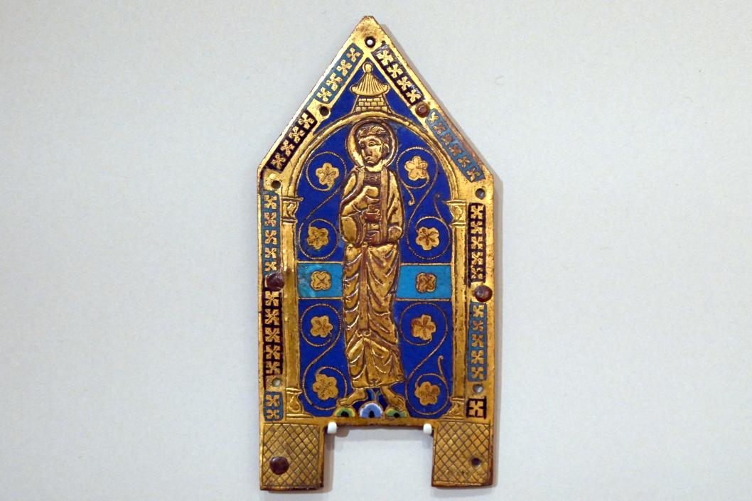 Beschlag eines Reliquienkästchens, London, Victoria and Albert Museum, -1. Etage, Mittelalter und Renaissance, um 1200–1250