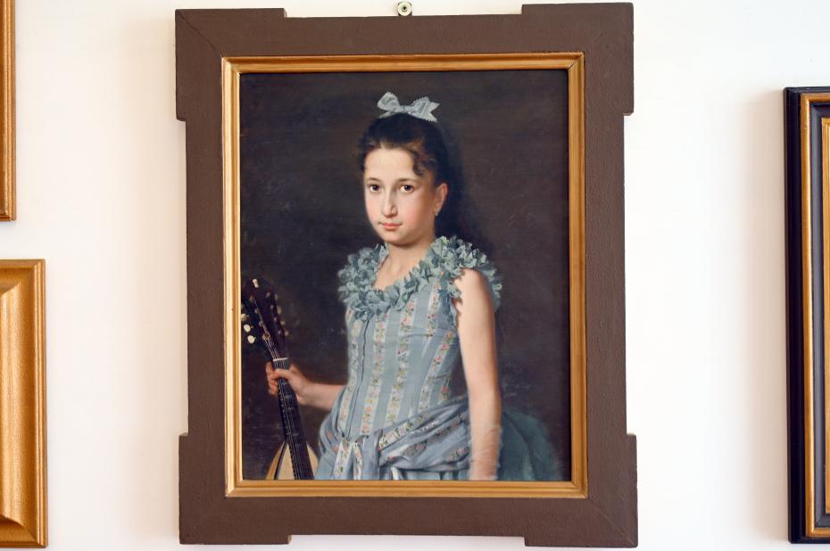 Guglielmo Bilancioni
 (1869–1873), Porträt eines jungen Mädchens, Rimini, Stadtmuseum, Saal 6, Undatiert