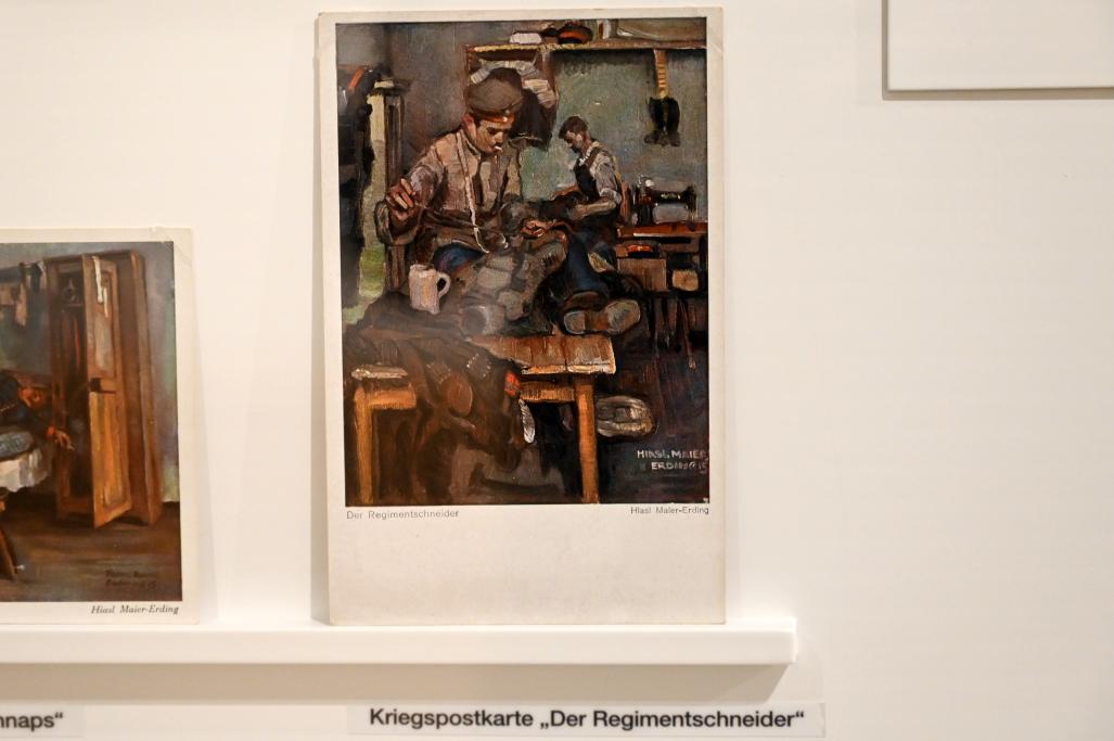 Hiasl Maier-Erding (Matthias Maier) (1915–1932), Der Regimentschneider, Erding, Museum Erding, Erdinger Künstler, 1915