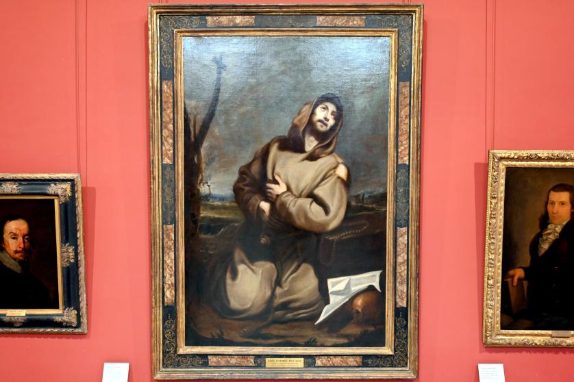 Der hl. Franziskus in Ekstase, Paris, Musée du Louvre, Saal 903, um 1650–1680