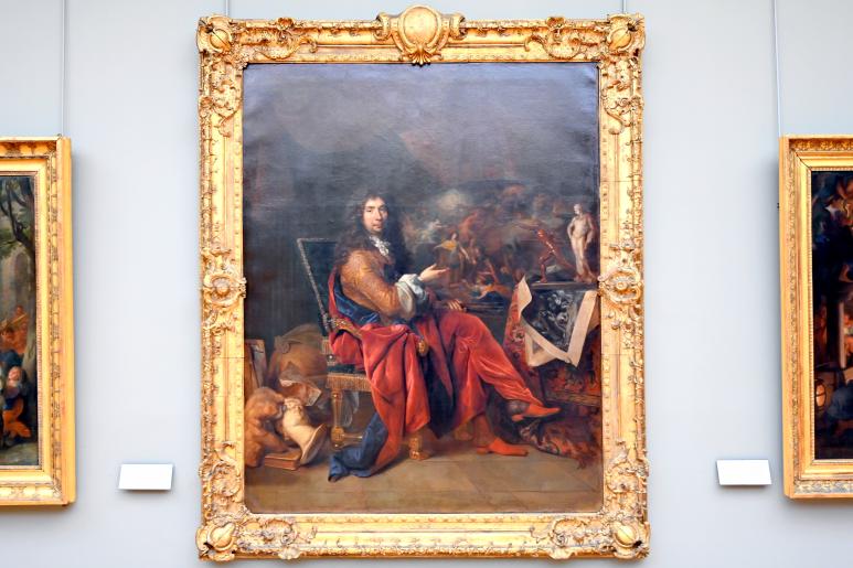 Nicolas de Largillière (1680–1730), Porträt des Charles le Brun (1619-1690), erster Maler König Ludwigs XIV., Paris, Musée du Louvre, Saal 916, 1686