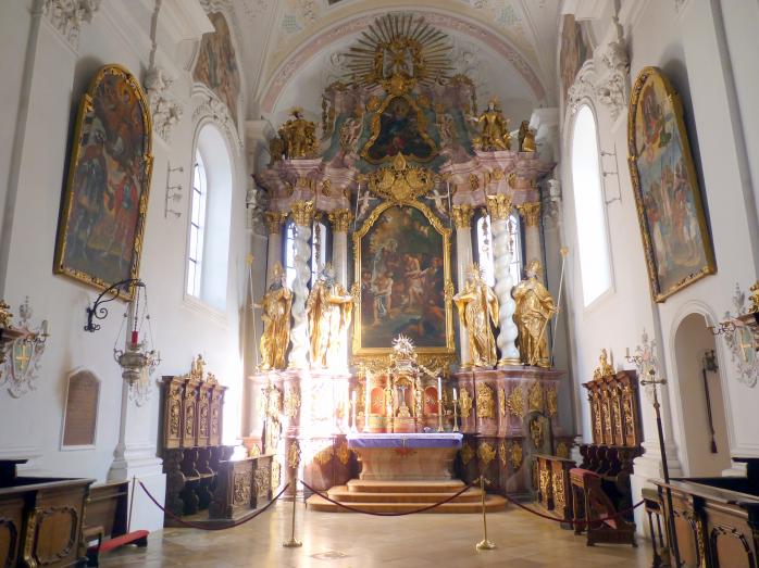 Rinchnach, ehem. Benediktinerpropstei-, heute Pfarrkirche St. Johannes der Täufer, Bild 10/10