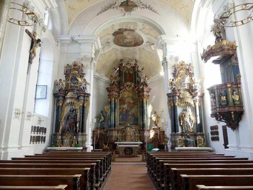 Buxheim, Pfarrkirche St. Peter und Paul, Bild 3/4