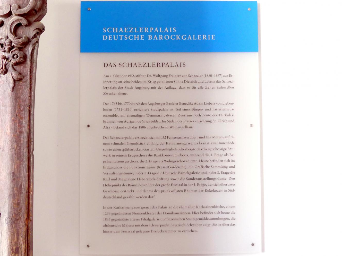Augsburg, Deutsche Barockgalerie im Schaezlerpalais, Bild 4/6