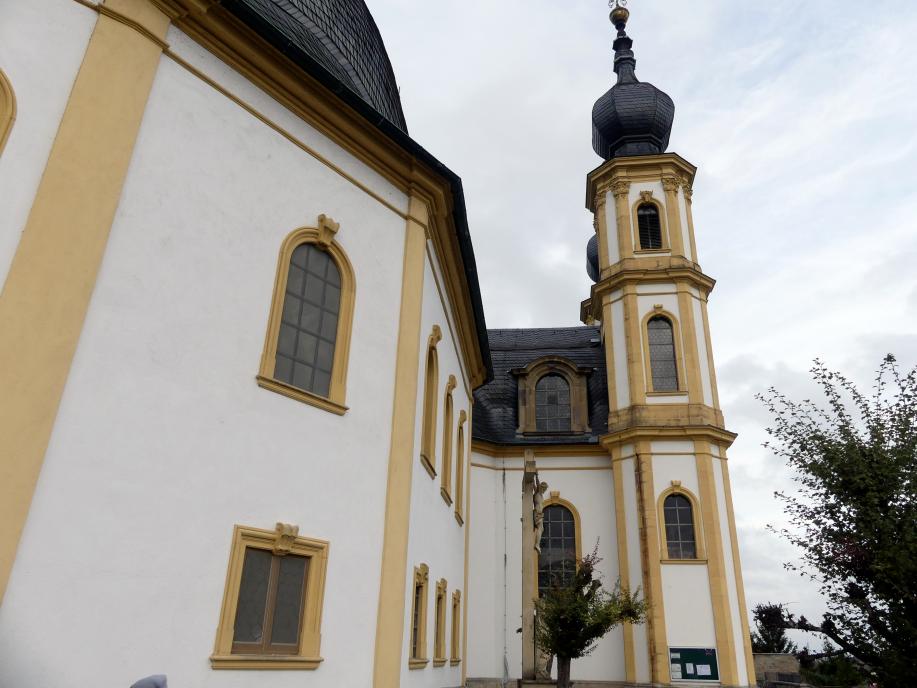 Würzburg, Käppele Wallfahrtskirche Mariä Heimsuchung auf dem Nikolausberg, Bild 2/5