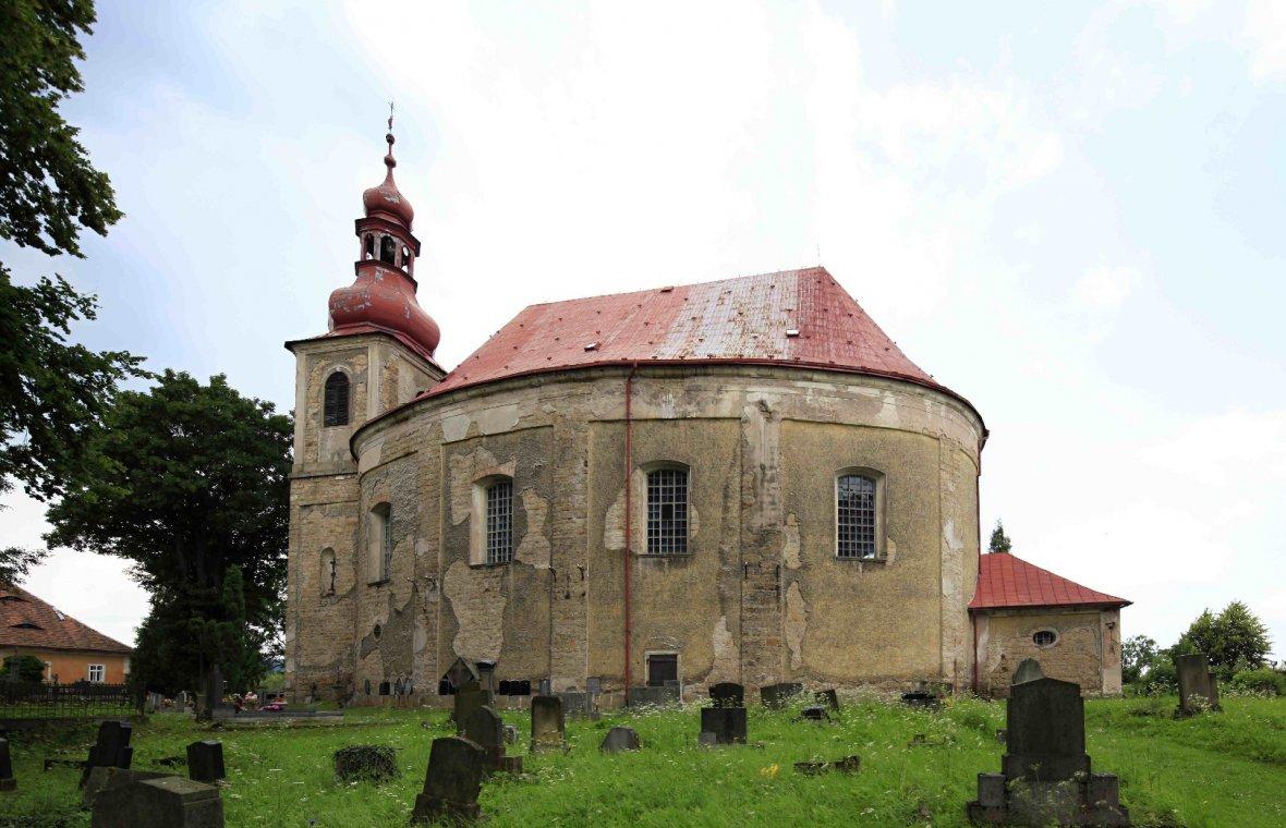 Deutsch Wernersdorf (Vernéřovice), Pfarrkirche St. Michael, Bild 1/6