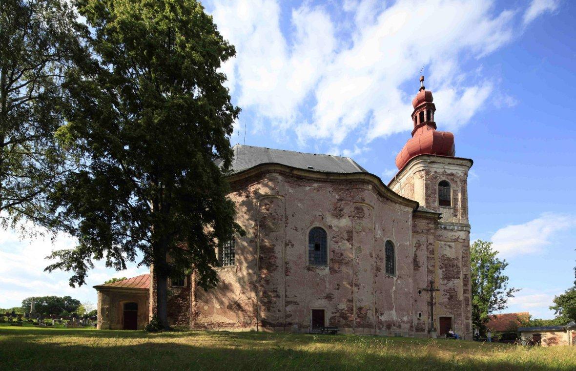 Hermsdorf (Heřmánkovice), Pfarrkirche Allerheiligen, Bild 6/9