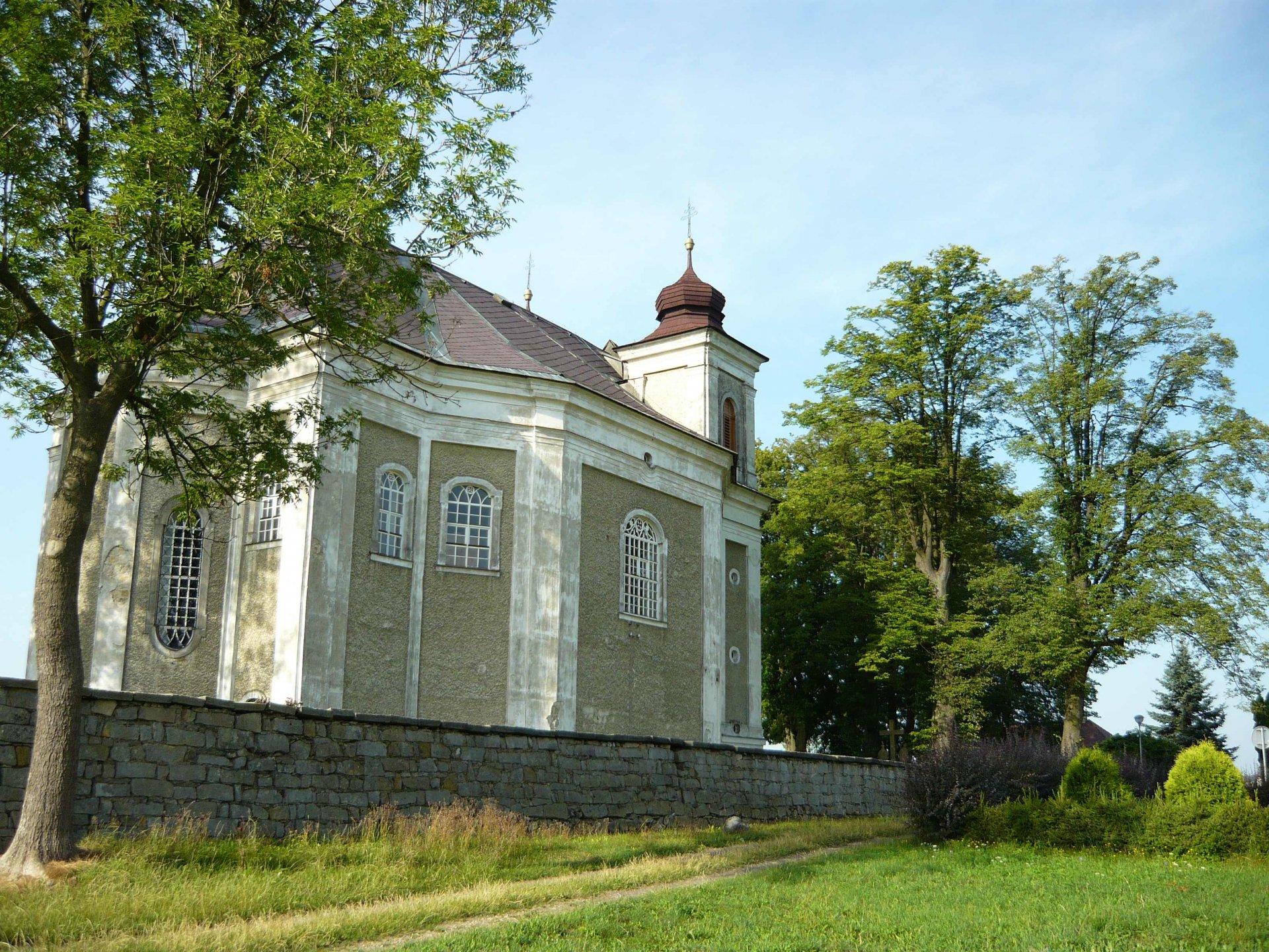 Bösig an der Mettau (Bezděkov nad Metují), Pfarrkirche St. Prokop