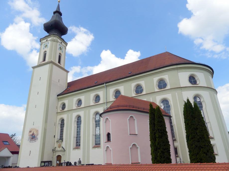 Altfraunhofen, Pfarrkirche St. Nikolaus, Bild 1/4