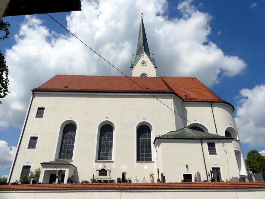 Schwindkirchen, Pfarrkirche Maria Himmelfahrt, Bild 2/2