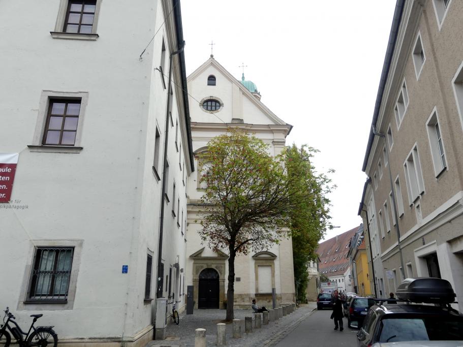 Regensburg-Stadtamhof, ehem. Augustiner-Chorherrenstift St. Mang, ehem. Stiftskirche, Bild 1/8