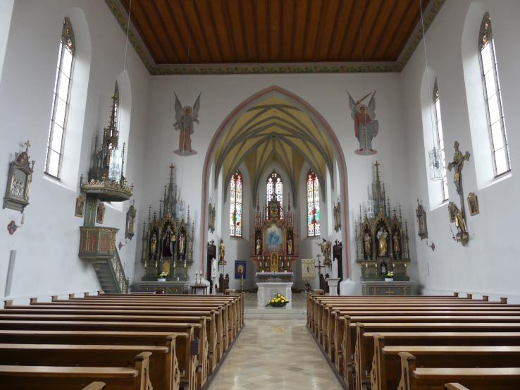 Zell (Oberpfalz), Pfarrkirche Mariä Himmelfahrt, Bild 1/5