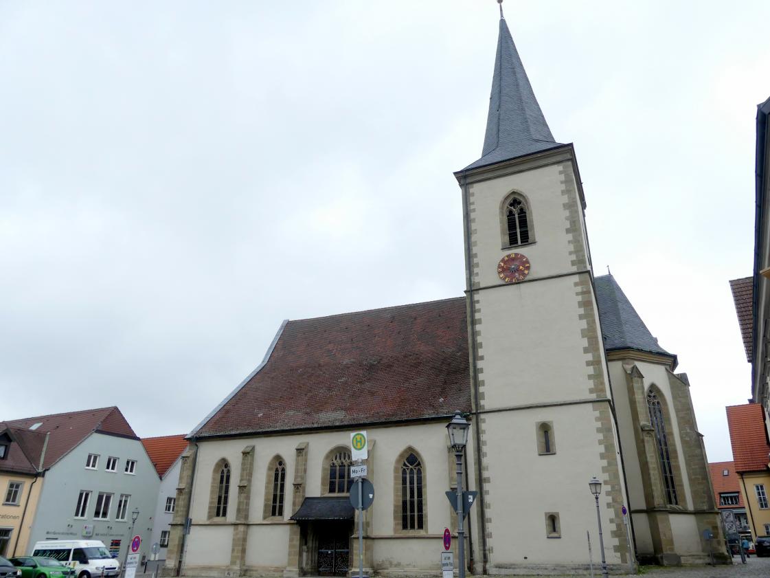 Haßfurt, Pfarrkirche St. Kilian, Kolonat und Totnan, Bild 1/8