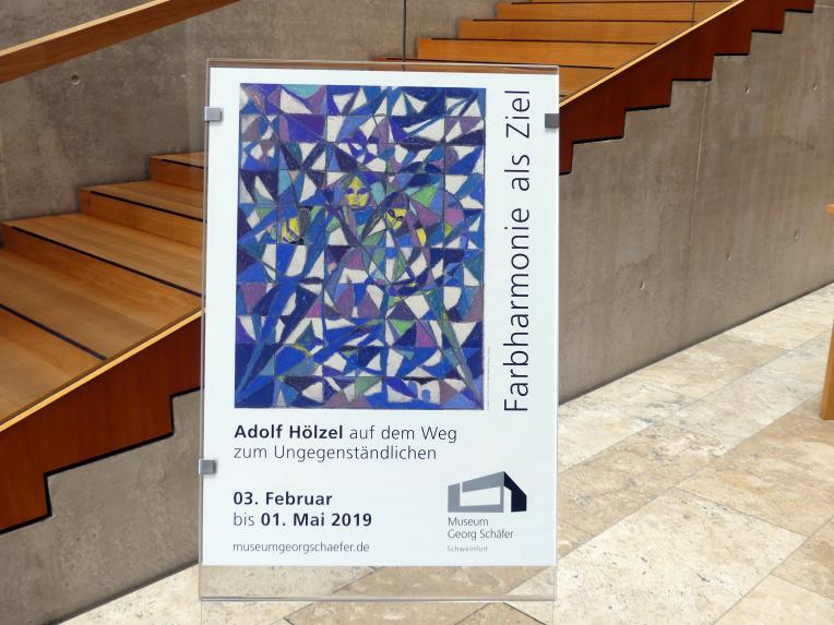 Schweinfurt, Museum Georg Schäfer, Ausstellung Adolf Hölzel vom 03.02.-01.05.2019, Bild 4/7