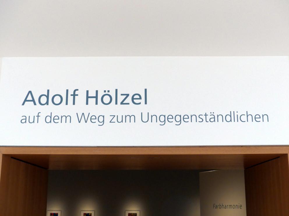Schweinfurt, Museum Georg Schäfer, Ausstellung Adolf Hölzel vom 03.02.-01.05.2019, Bild 5/7