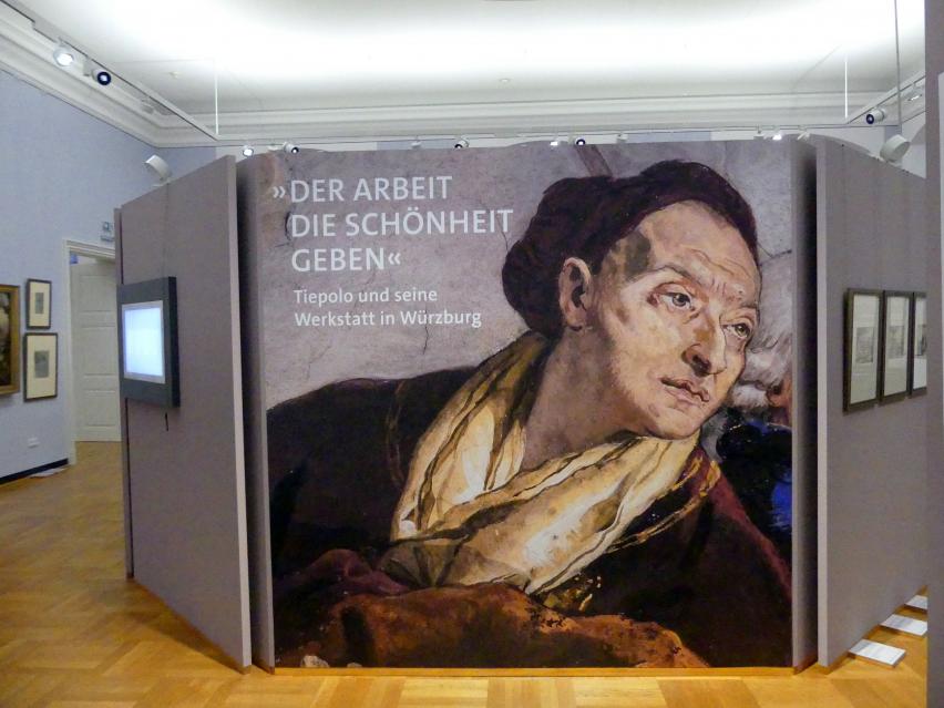 Würzburg, Martin von Wagner Museum, Ausstellung "Tiepolo und seine Zeit in Würzburg" vom 31.10.2020-15.07.2021, Bild 1/12