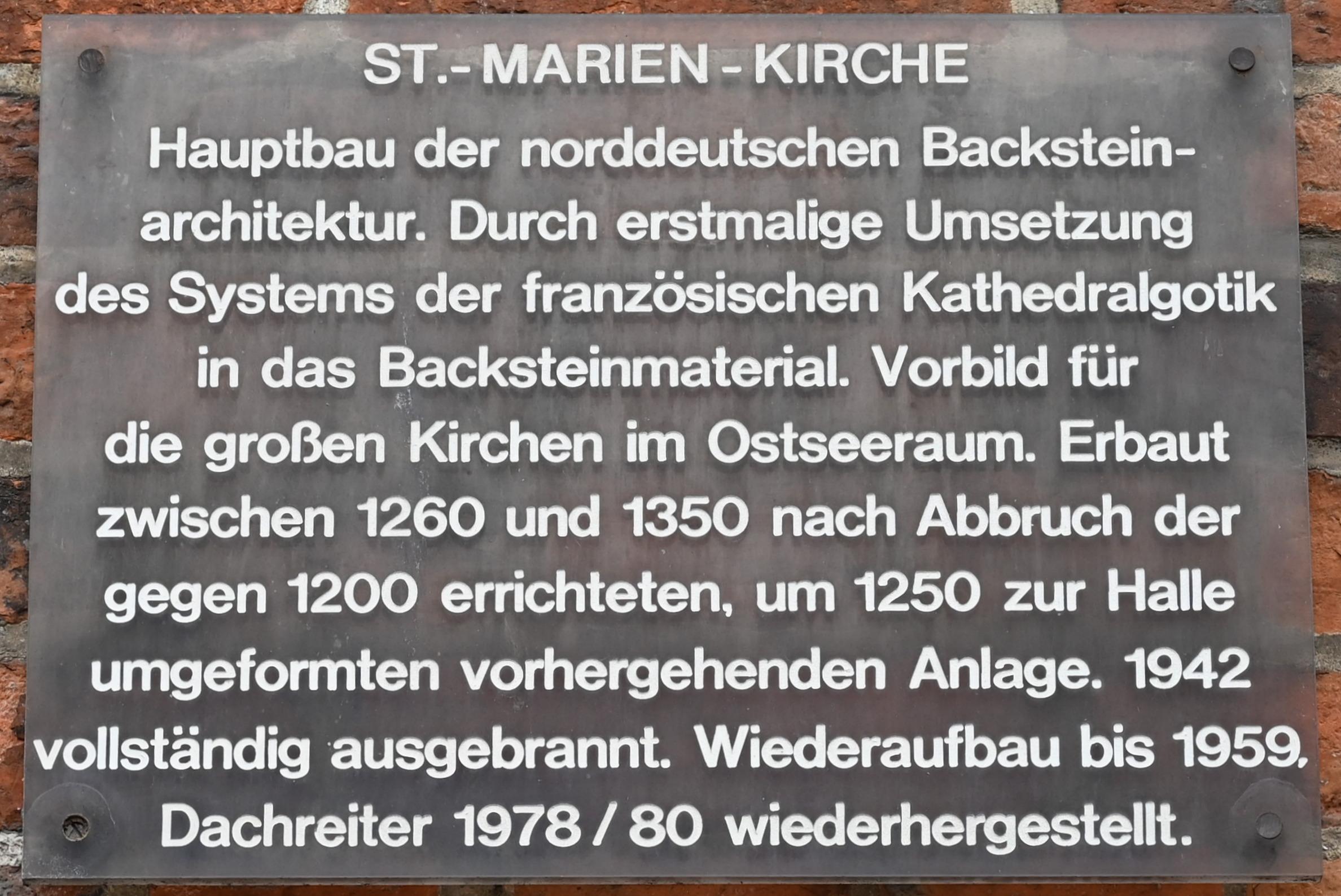 Lübeck, Marienkirche, Bild 7/33