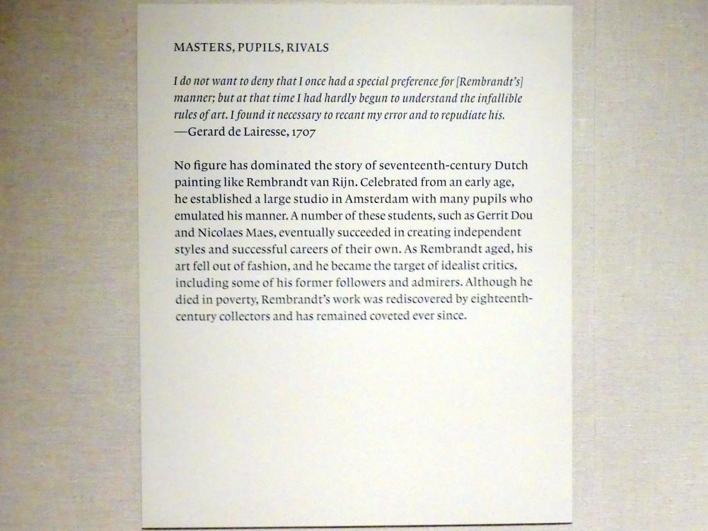 New York, Metropolitan Museum of Art (Met), Saal 964, Bild 9/17