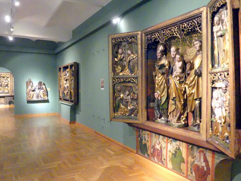 Breslau, Nationalmuseum, 1. OG, schlesische Kunst 14.-16. Jhd., Saal 9