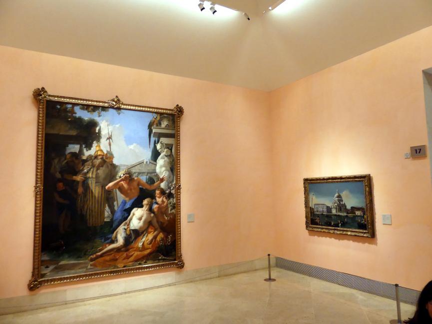 Madrid, Museo Thyssen-Bornemisza, Saal 17, italienische Malerei des 18. Jahrhunderts, Bild 2/2