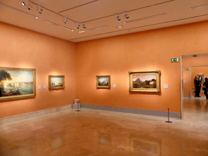 Madrid, Museo Thyssen-Bornemisza, Saal E, nordamerikanische Malerei des 19. Jahrhunderts, Bild 1/2