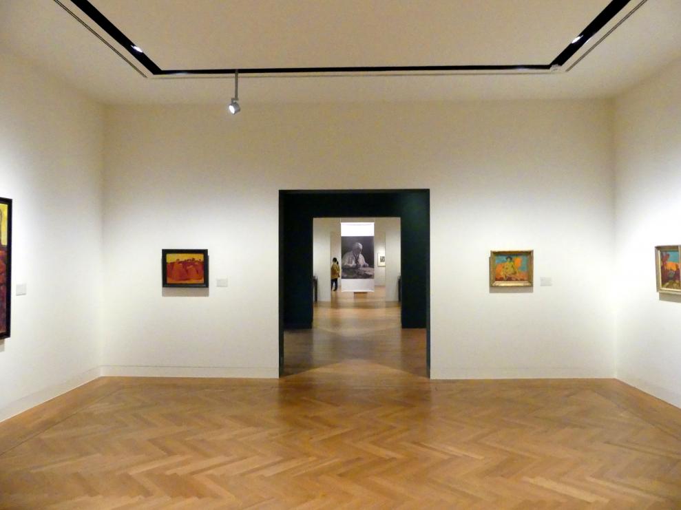 Schweinfurt, Museum Georg Schäfer, Ausstellung Adolf Hölzel vom 03.02.-01.05.2019, Saal 6, Bild 2/4