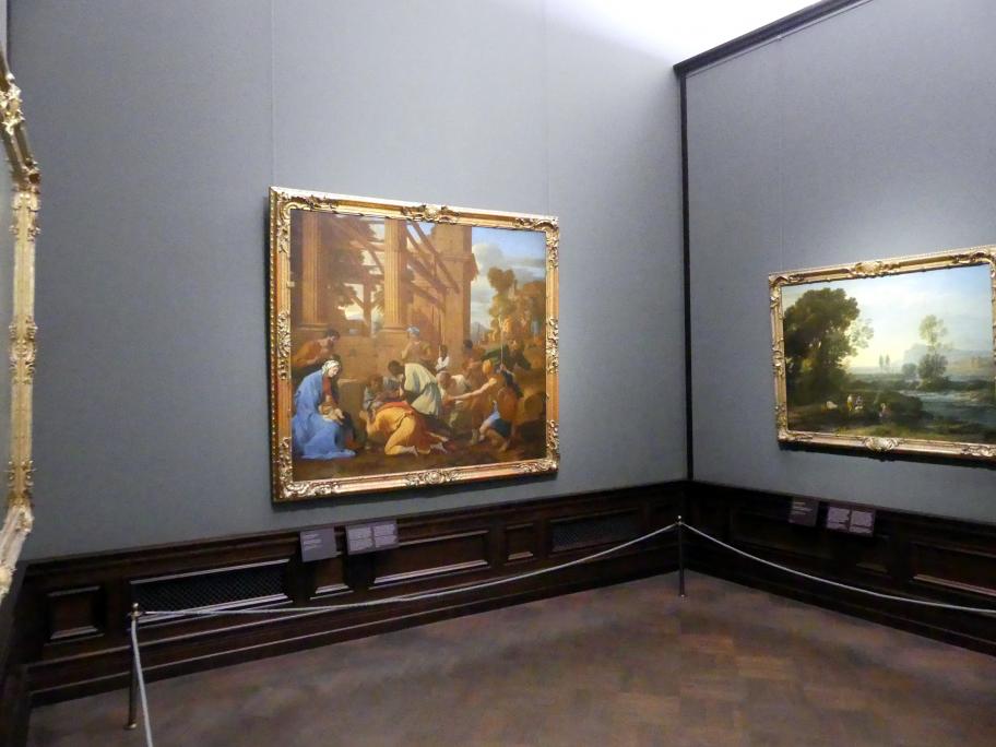 Dresden, Gemäldegalerie Alte Meister, 1. OG: Französische Malerei 17. Jahrhundert