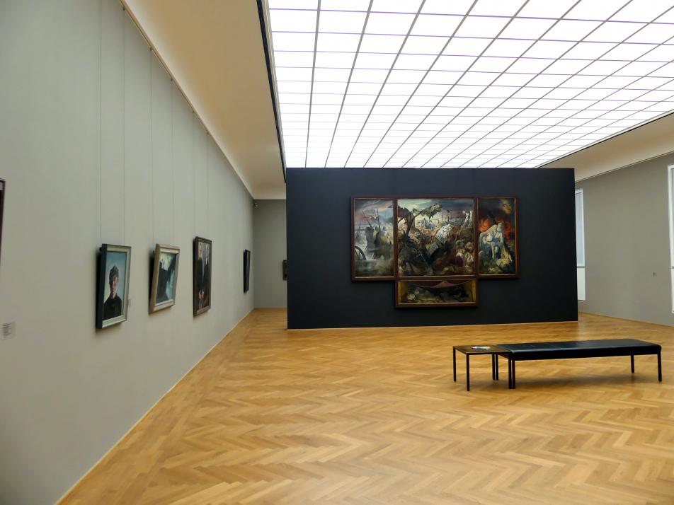 Dresden, Albertinum, Galerie Neue Meister, 2. Obergeschoss, Saal 15, Bild 1/2
