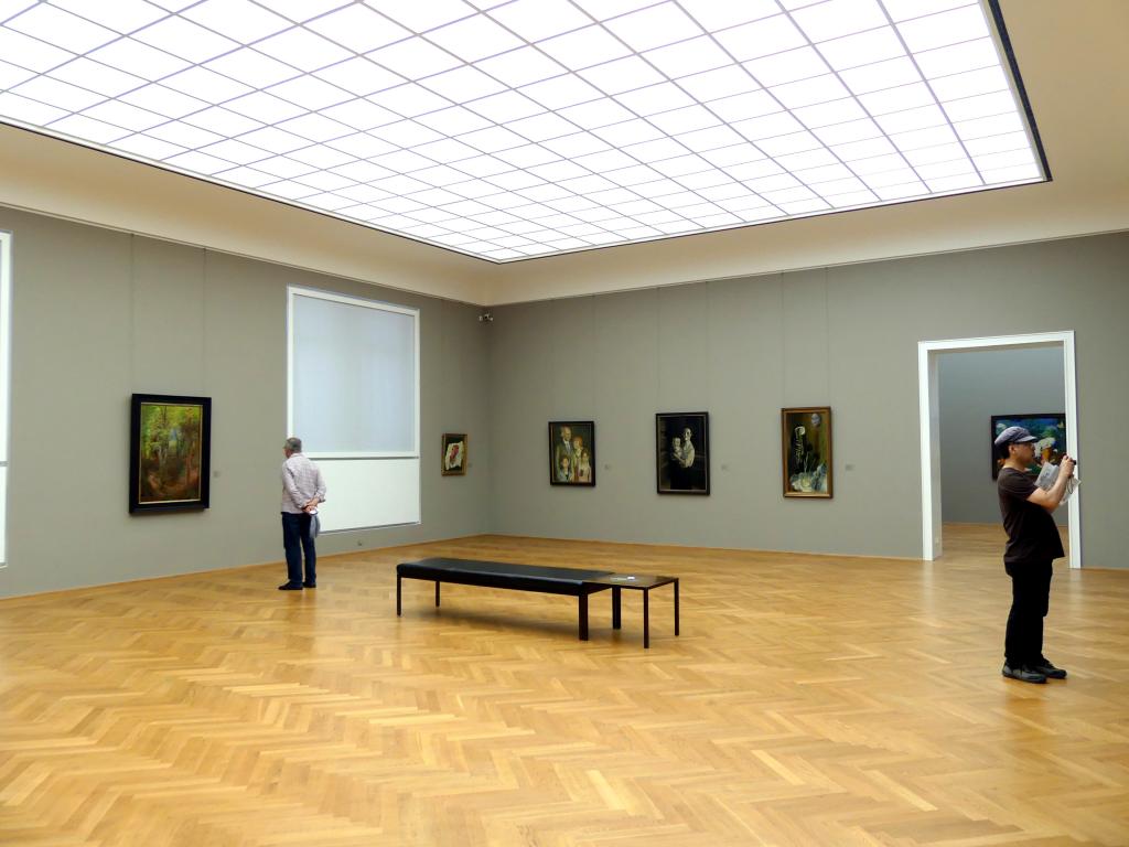 Dresden, Albertinum, Galerie Neue Meister, 2. Obergeschoss, Saal 16, Bild 1/2