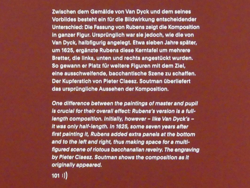 München, Alte Pinakothek, Ausstellung "Van Dyck" vom 25.10.2019-02.02.2020, Die Anfänge - 1, Bild 3/3