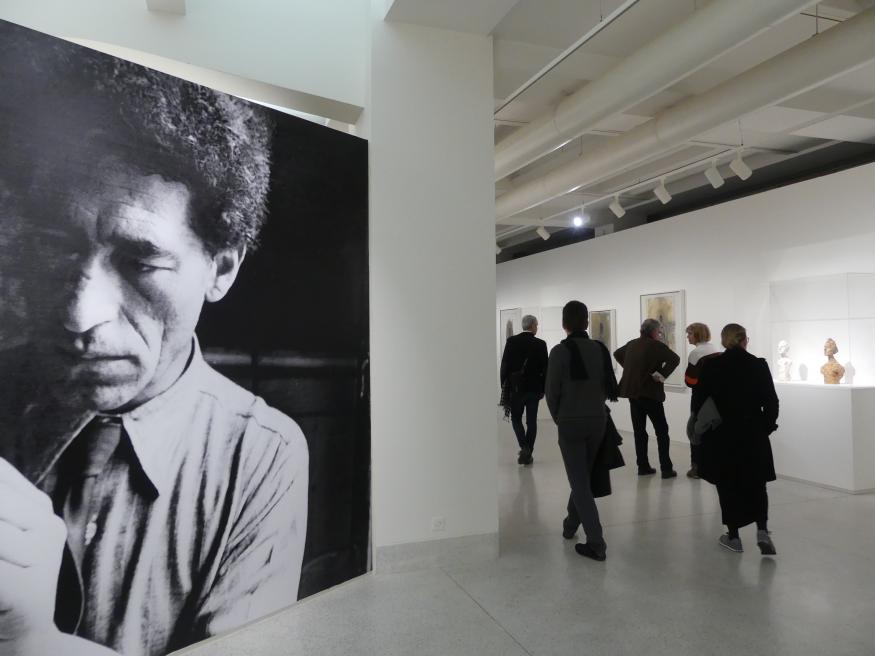 Prag, Nationalgalerie im Messepalast, Ausstellung "Alberto Giacometti" vom 18.07.-01.12.2019, Köpfe, Bild 1/4