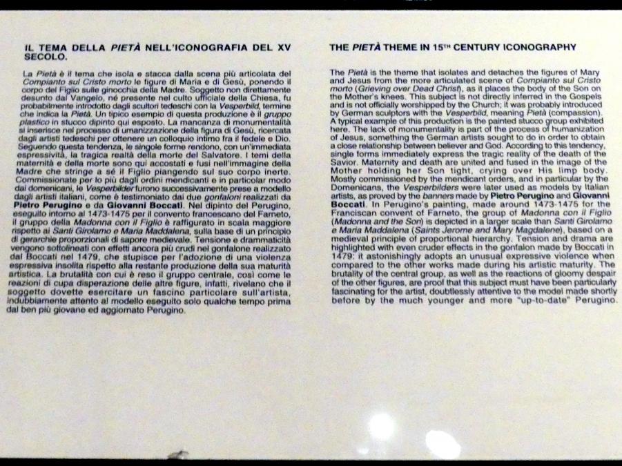Perugia, Nationalgalerie von Umbrien (Galleria nazionale dell'Umbria), 09: Giovanni Boccati, Bild 2/2