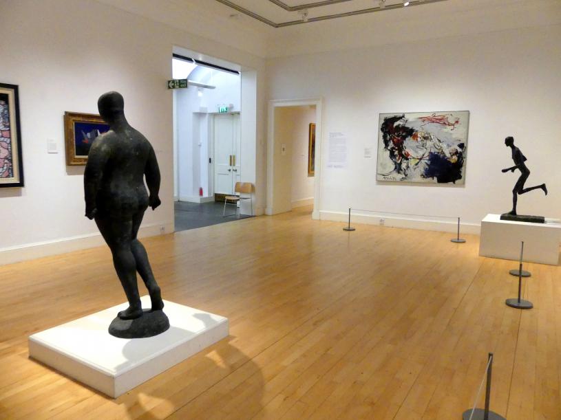 Edinburgh, Scottish National Gallery of Modern Art, Gebäude One, Saal 19: jenseits der Farbe: Gestik und Materialität in der Nachkriegszeit - europäische Kunst, Bild 4/4