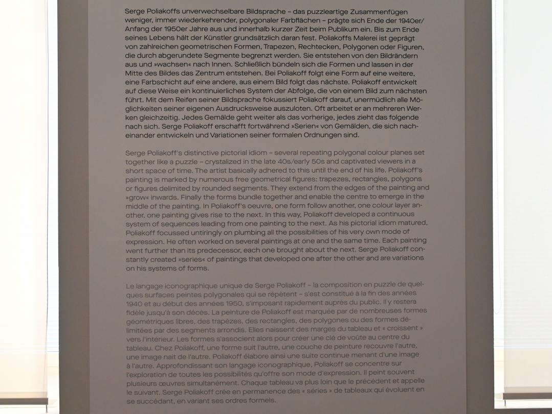 Chemnitz, Museum Gunzenhauser, Saal 2.5 - Serge Poliakoff, Bild 3/4