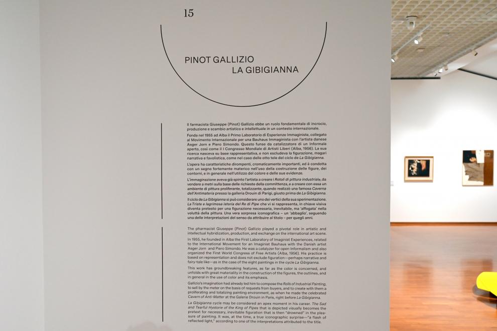 Turin, Galleria civica d'arte moderna e contemporanea (GAM Torino), Saal 15, Bild 2/3